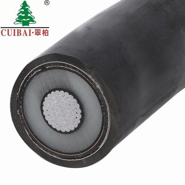 
                        26/35kv Three Cores DC AC Yc High Voltage Hv Waterproof XLPE Insulated PVC Sheathed Black Copper/Cu Screen Power Transmission Cable
                    