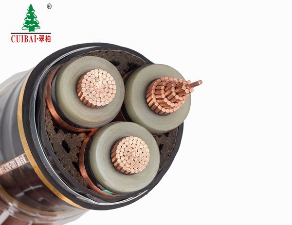 China 
                                 Núcleos de 3 condutores de cobre Isolados em XLPE blindados de fita de aço do cabo de alimentação                              fabricação e fornecedor