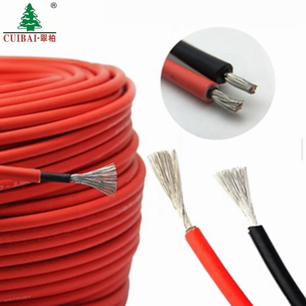 China 
                                 4mm2 DC Electricidad Solar Fotovoltaica PV Cable Cable de tipo eléctrico cables PV PV1-F                              fabricante y proveedor