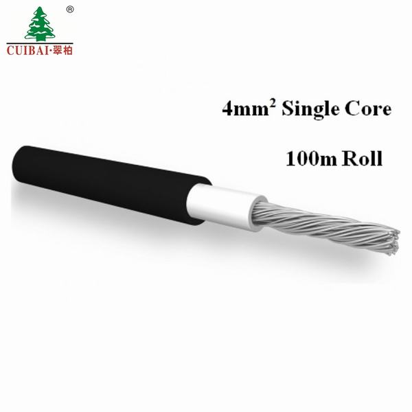 China 
                        4mm2 Electrical DC PV Solar Cable Photovoltaic Wire Type Anti Ultraviolet Radiation PV Cables PV1-F
                      manufacture and supplier