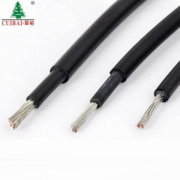 China 
                                 4mm2 DC PV Cable Eléctrico Solar Fotovoltaica Tipo de Cable Cables PV PV1-F                              fabricante y proveedor
