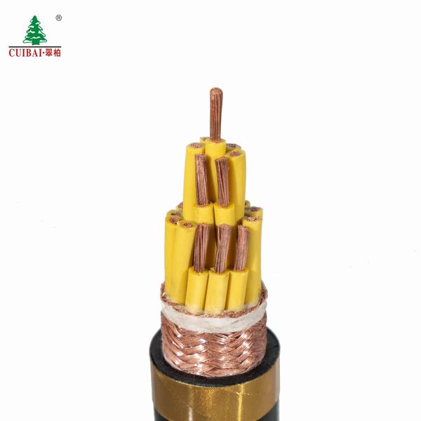 China 
                                 Blindaje de malla de cobre Felxible Cable de control                              fabricante y proveedor