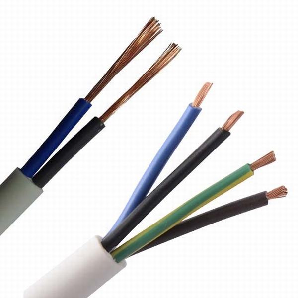 China 
                        IEC60227 Rvv 5 Core Electrical Flexible Cooper Cable 1.5/ 2.5mm 300/500V
                      manufacture and supplier