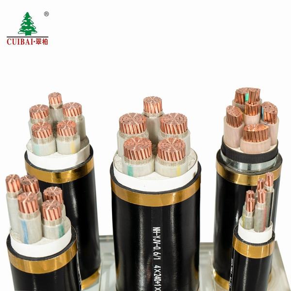 Chine 
                                 Faible émission de fumée en PVC avec isolation XLPE halogène Zreo acier fil électrique et le câble blindé                              fabrication et fournisseur