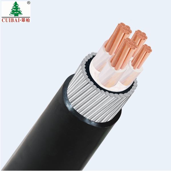 Chine 
                                 Faible tension 4 Core XLPE Cxv Insutated Câble à gaine en PVC/swa                              fabrication et fournisseur