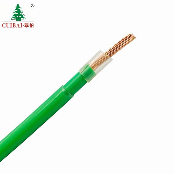 Chine 
                                 600V basse tension isolés en PVC jaune/vert 35mm2 50mm2 70mm2 fil électrique de la terre                              fabrication et fournisseur