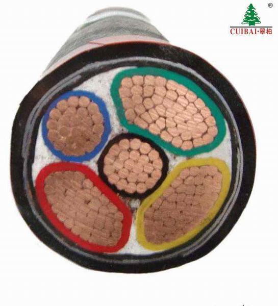 Low Voltage Copper/Aluminum Conductor XLPE/PVC Insulated Sta/Swa Armoured Electric Power Cable 0.6/1kv
