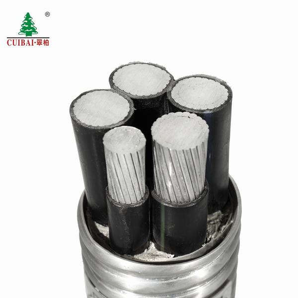 Low Voltage XLPE Insulated PVC Sheathed Steel Tape Armoured Aluminum Electrical Cable