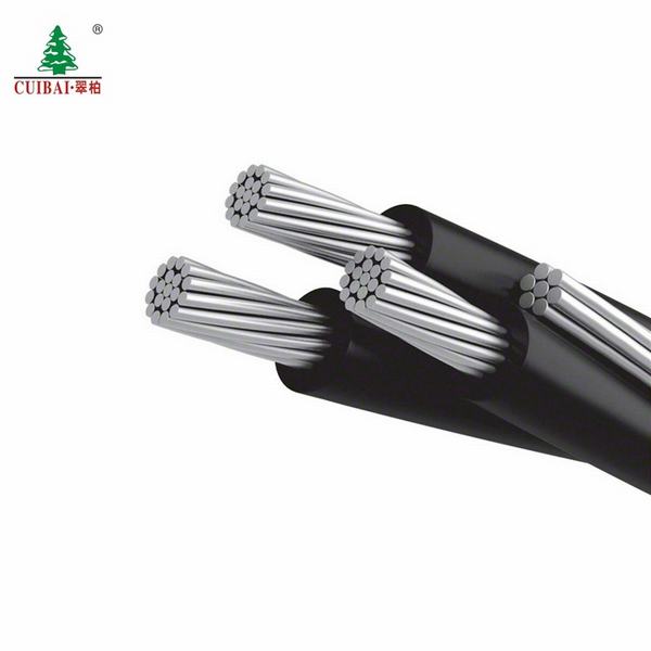 Overhead Power Transmission Used XLPE Twisted Aluminum Concentrically&Nbsp; Stranded ABC Cable