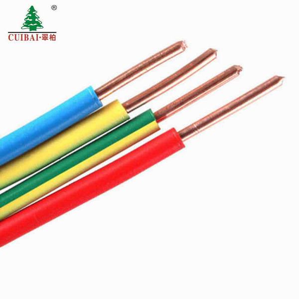 China 
                                 Prédio com isolamento de PVC utilização inicial do cabo eléctrico Retardancy chama o fio elétrico                              fabricação e fornecedor