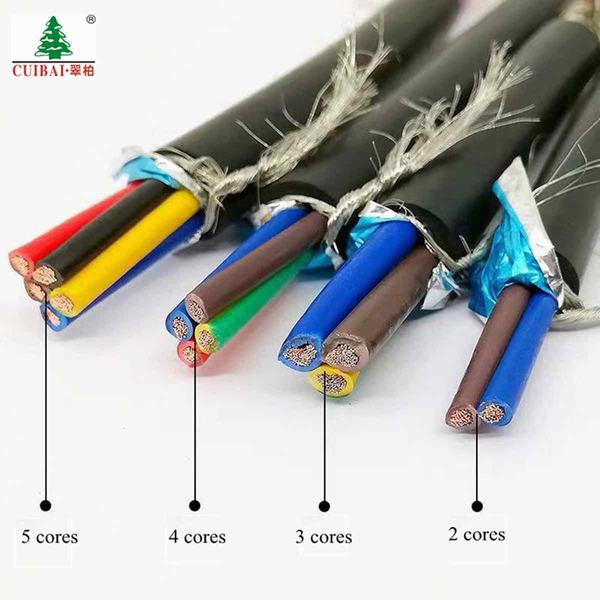 PVC Insulated Sheathed Sta Copper Conductor Electrical Wire Control Cable