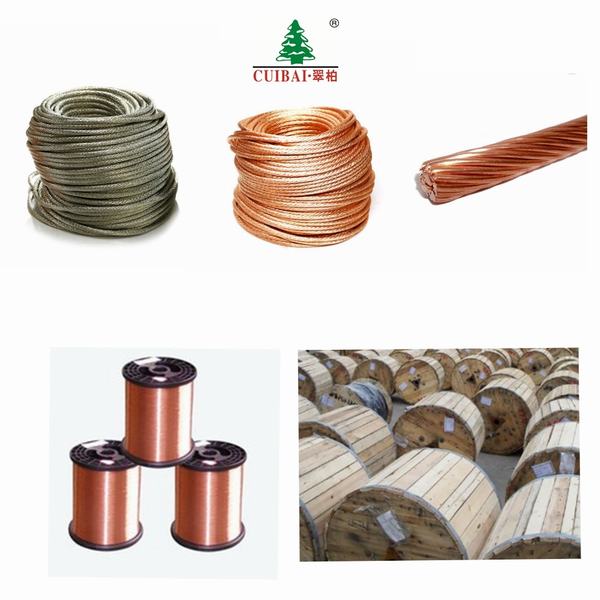 China 
                        Solid/ Stranded Bare Copper Conductors Wire for Cable
                      manufacture and supplier