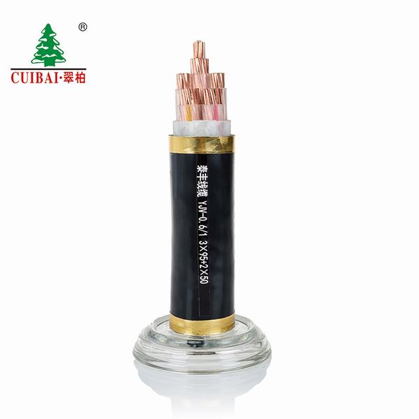 China 
                                 Aislamiento XLPE de acero recubierto de PVC de armadura de cinta de cobre del cable de alimentación eléctrica                              fabricante y proveedor