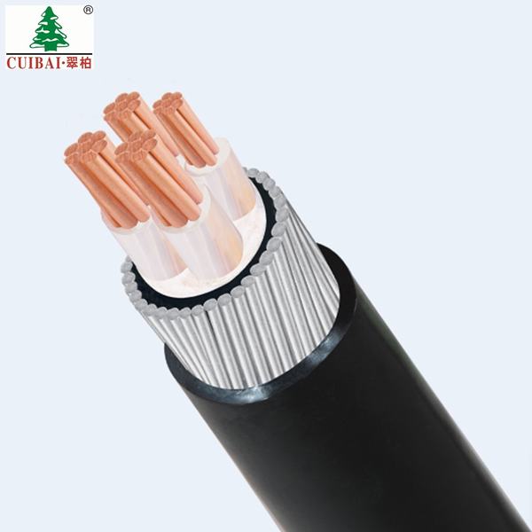 Chine 
                                 En polyéthylène réticulé PVC swa cable alimentation Câble d'alimentation, 4 conducteurs blindés                              fabrication et fournisseur