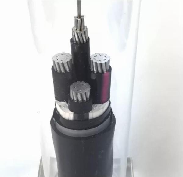 0.6/1kv Aluminum Conductor Four Core PVC Insulated Cables with Steel Tape Armoured