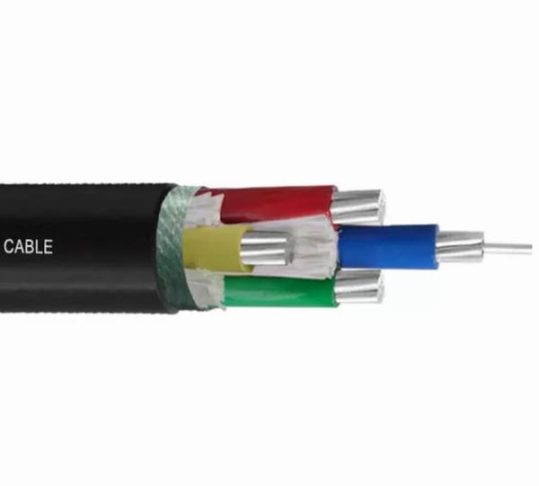 China 
                        1000V Aluminum Conductor Three and Half Core PVC Insulated & Sheathed Unarmoured Cable
                      manufacture and supplier