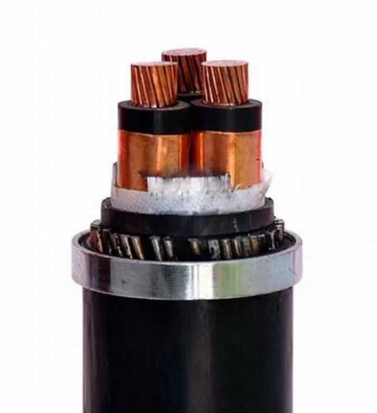 18 / 30kv Three Core XLPE Insulated Power Cable Zr-PVC Medium Voltage