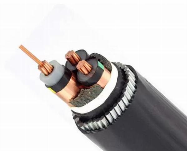 China 
                        3 Core Urd 6.35/11kv Swa Armoured Electrical Cable XLPE 3X95sqmm by as Standard
                      manufacture and supplier
