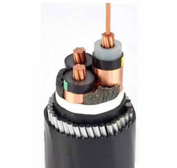 
                                 3 ядер стальная проволока бронированных электрического кабеля с помощью медного провода                            