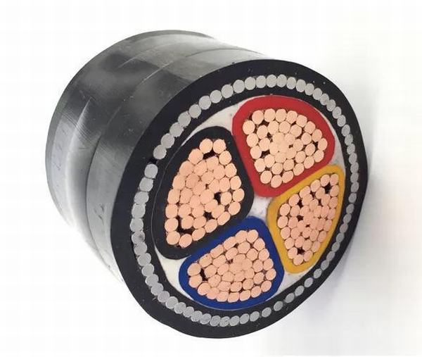 China 
                        4 Core 185 Sqmm Swa Armoured Power Cable Copper Conductor XLPE/PVC Insulated Steel Wire Armored Cable
                      manufacture and supplier