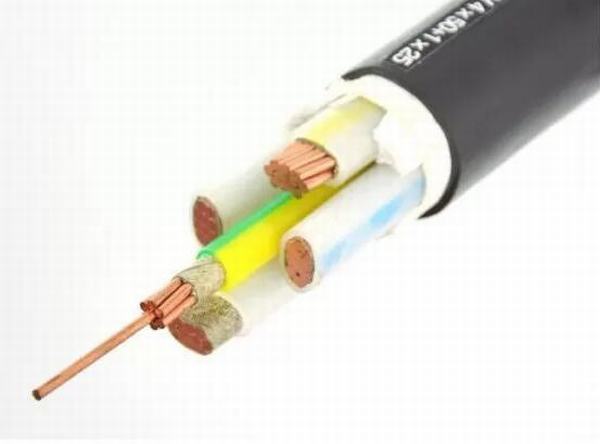 China 
                                 Cable resistente al fuego de 4 núcleos Mica cinta aislante XLPE enfundado de cable a prueba de fuego 0.6 / 1kv                              fabricante y proveedor