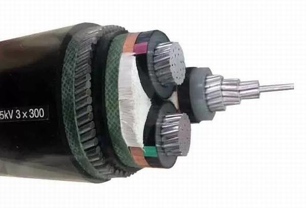 China 
                        8.7/15kv 3X300sqmm Steel Wire Armoured Aluminum Cable Yjlv32 Al/XLPE/Swa/PVC Power Armour Cables
                      manufacture and supplier