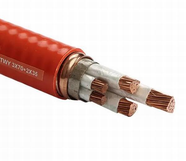 Китай 
                                 800 X 600 2,5 мм2 Огнестойкие кабель с неорганическими минеральных синтетических слюда ленту                              производитель и поставщик
