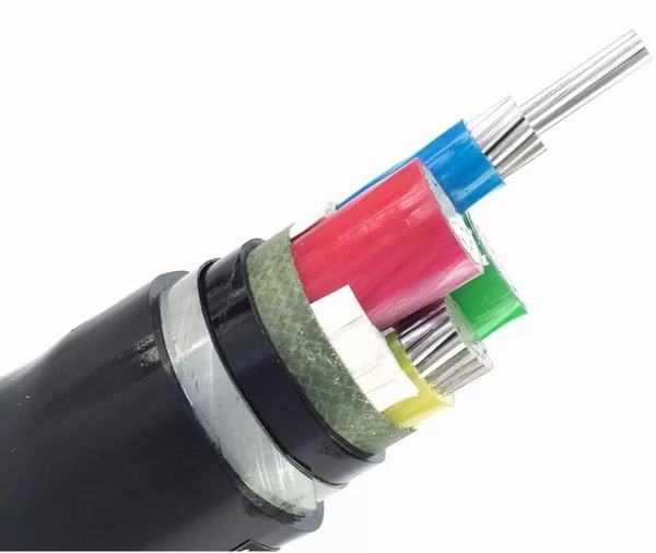 China 
                        Al/XLPE/Sta/PVC Armoured Power Cable Al Conductor XLPE Insulation Yjlv22 Cable with Steel Tape Armour
                      manufacture and supplier