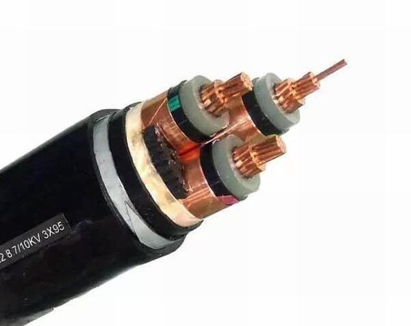 China 
                                 Gepanzertes Kupfer 2, gepanzertes elektrisches Kabel des elektrisches Kabelht-3 Kern-X 185mm                              Herstellung und Lieferant