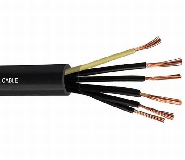 China 
                        Control Class 5 Copper Conductor Cable Black Color 0.5mm2 - 10mm2
                      manufacture and supplier