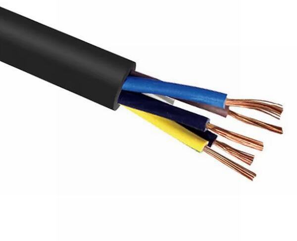 China 
                        Copper Conducotor Rubber Sheathed Cable, Rubber Electrical Cable H03rn-F
                      manufacture and supplier
