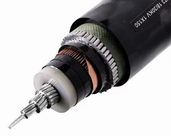 Copper Wire Shield Swa Underground Al Armored Electrical Cable Single Core XLPE Insulation High Voltag