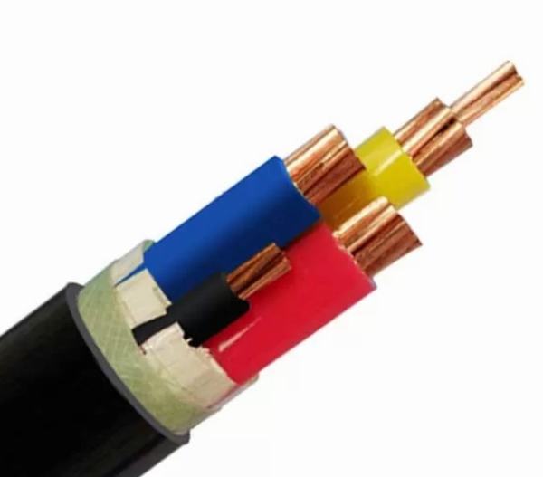 
                                 Cu conducteurs isolés en polyéthylène réticulé à 4 coeurs de câble d'alimentation IEC60502 standard BS7870                            
