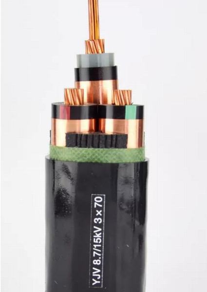 China 
                                 Custom 18kv / 30kv de cable de aislamiento XLPE con el alambre de cobre del cable de alimentación de la pantalla                              fabricante y proveedor