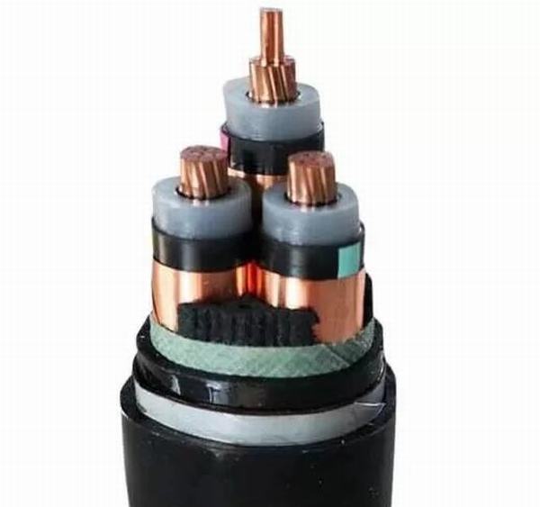 China 
                        Double Steel Wire Armoured Electrical Cable High Voltage 3 Phase Ug 3X300 Sq. mm
                      manufacture and supplier
