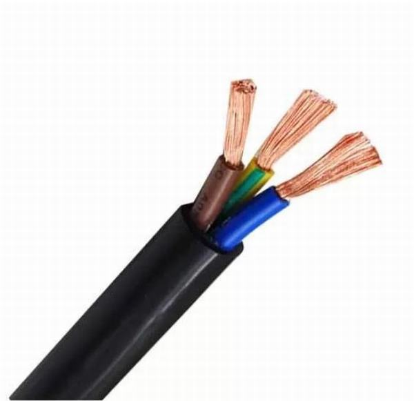 
                                 Segmento flexível de condutores de cobre 3 Core PVC St2 Isolamento exterior de PVC com isolamento de bainha do cabo do fio                            