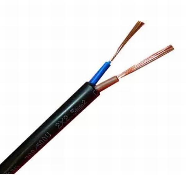 Good Price Double Cores Flexible Cores PVC Insulated Wire Cable Rvv 1.5mm2 2.5mm2 4mm2