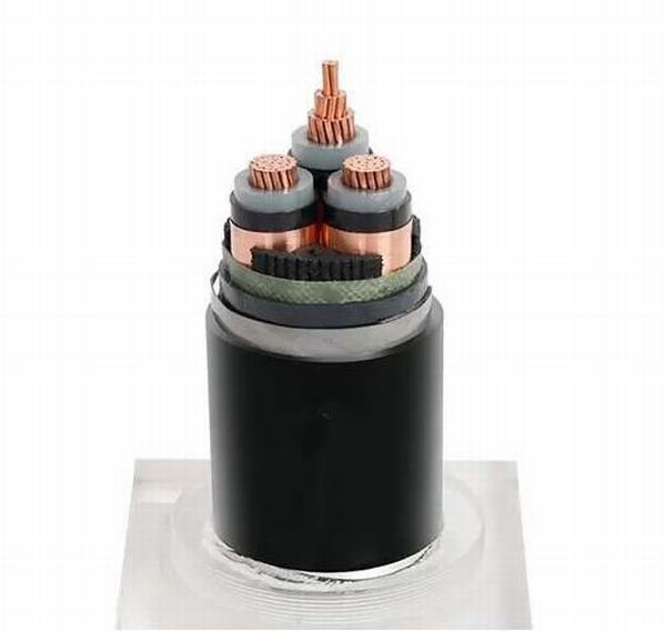China 
                                 Hochspannungsaluminiumstahlkerne 3X400 mm2 35kv des leiter-XLPE Isoliergepanzerte elektrischen Kabel-3                              Herstellung und Lieferant