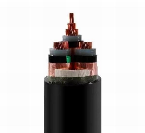 High Voltage Three Core XLPE Insulated Power Cable 12/20 (24) Kv 70 Sq mm – 400 Sq mm