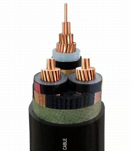 China 
                                 Medio voltaje 26/35kv XLPE/Cu/CTS/PVC con un único núcleo de la pantalla de alambre de cobre o el cable de alimentación de tres principales                              fabricante y proveedor