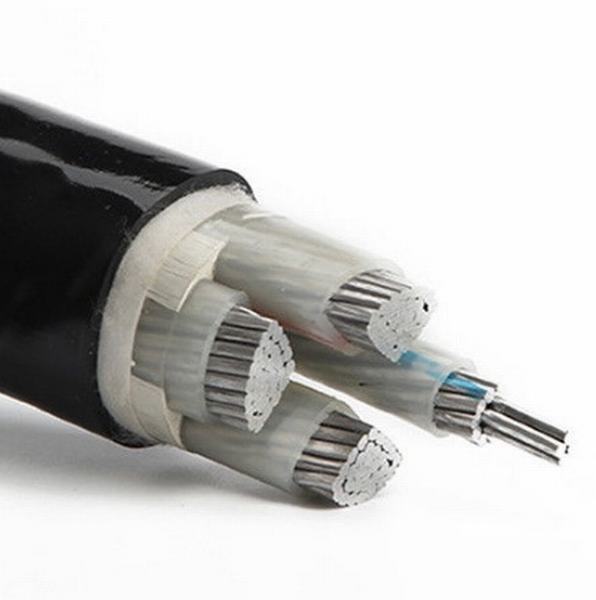 
                        Multi Core Aluminum Conductor XLPE Insulation PVC Sheath 4X4 Power Cable Nyy
                    