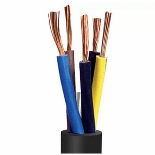 Oil Resistant Weather Resistant W Model Rubber Sheathed Cable for Communication