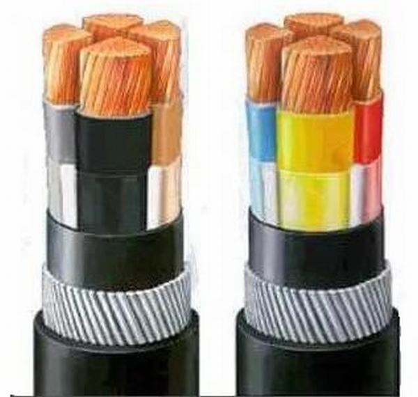 PVC Insulated Armoured Electrical Cable 1kv Cu/PVC/Swa/PVC Copper Conductor Cable