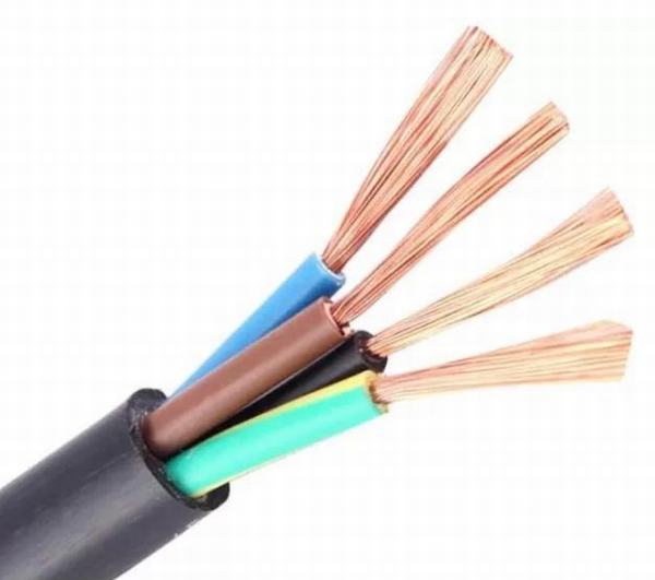 Chine 
                                 Isolation en PVC Cordons Câble électrique fil H05VV-F du CAC. à la norme VDE 0281-5                              fabrication et fournisseur