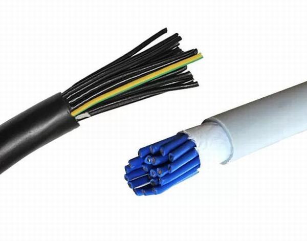 PVC Insulated PVC Sheathed Shielded Control Cable with Yellow – Green Earth Wire