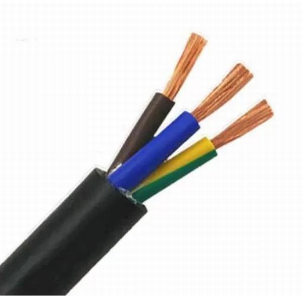 Chine 
                                 Isolation en PVC / Câble électrique gainé de fil conducteur en cuivre Flexible 3 noyaux câble métallique                              fabrication et fournisseur
