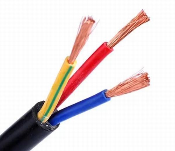 Китай 
                                 С изоляцией из ПВХ / оболочку кабеля Eletrical провод трех основных кабели согласно стандартам IEC                              производитель и поставщик