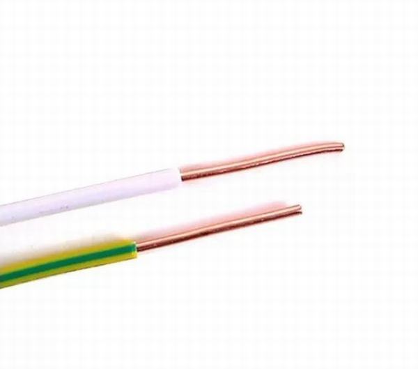Chine 
                                 Plain circulaire conducteur en cuivre solide sur le fil de câble électrique isolant en PVC                              fabrication et fournisseur
