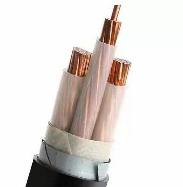 
                                 Leistungs-Kabel-Schwarzes des Stahlband-gepanzertes multi Kern-0.6-1kv                            