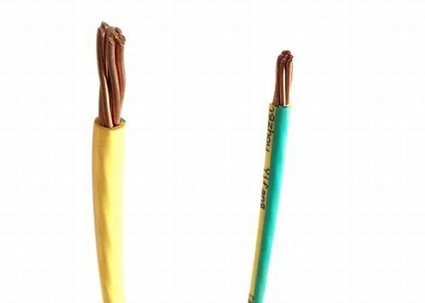China 
                                 Fio de cabo elétrico de cobre entrançado, H05V-U/H07V-U de isolamento de PVC o fio do cabo de alimentação                              fabricação e fornecedor